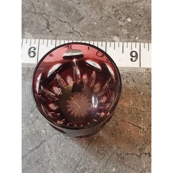 FABERGE CRYSTAL NA ZDOROVYA VODKA SHOT GLASS Red EDITION II-‎ IOB - Picture 8 of 9